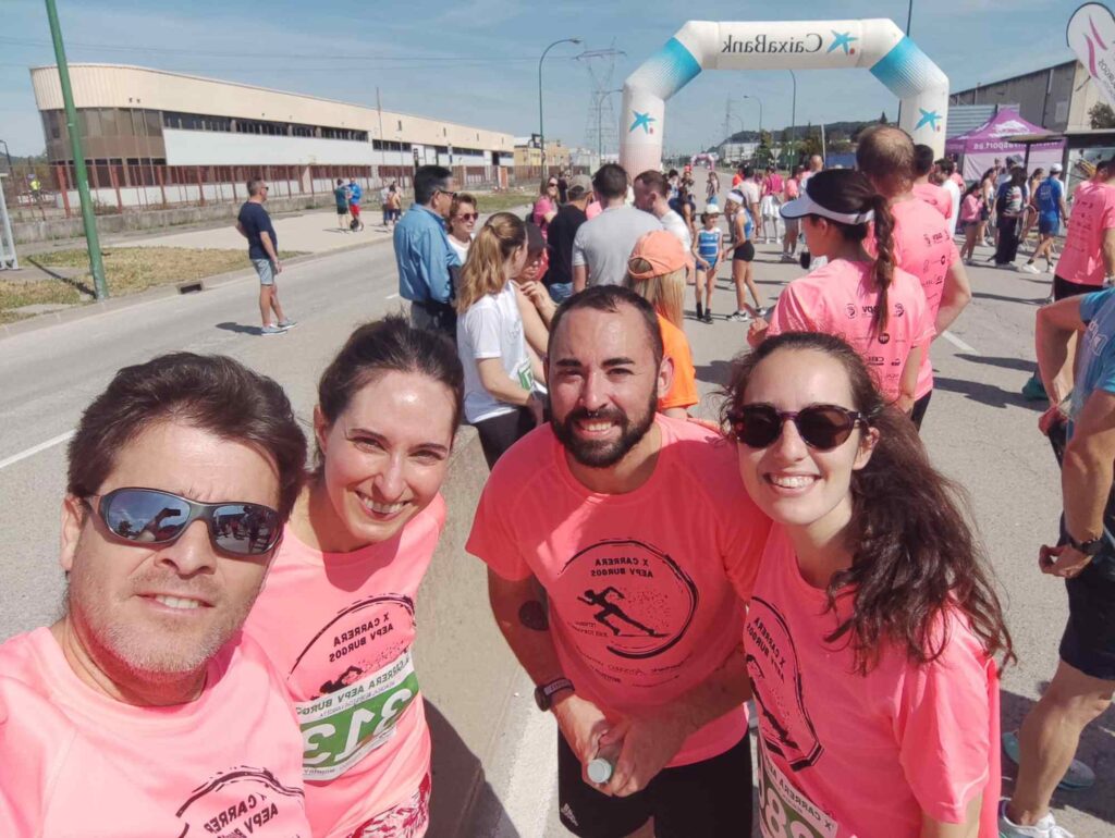 Corredores Eurofrits en Carrera Solidaria AEPV