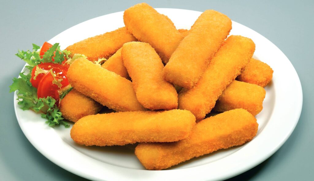 Varitas de filetes de merluza Eurofrits