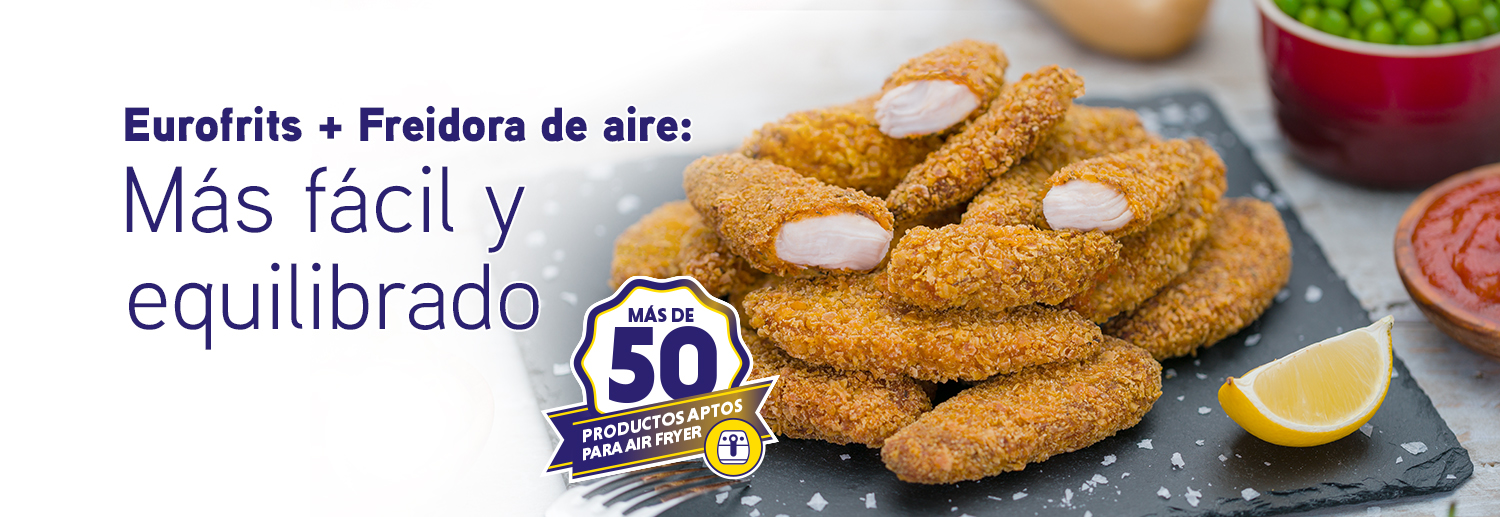 Productos Eurofrits aptos para air fryer