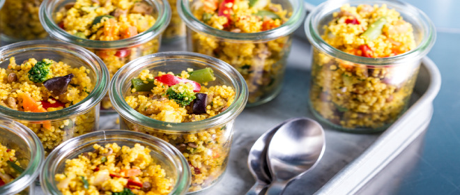 Salteado de Cuscús con Verduras