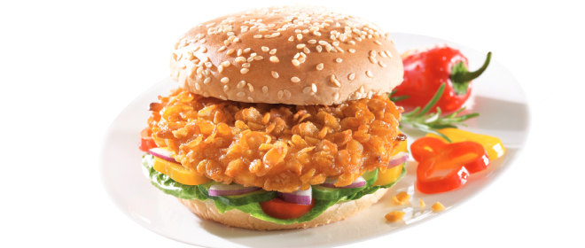 Vossko Hamburguesa de Pollo Crispy