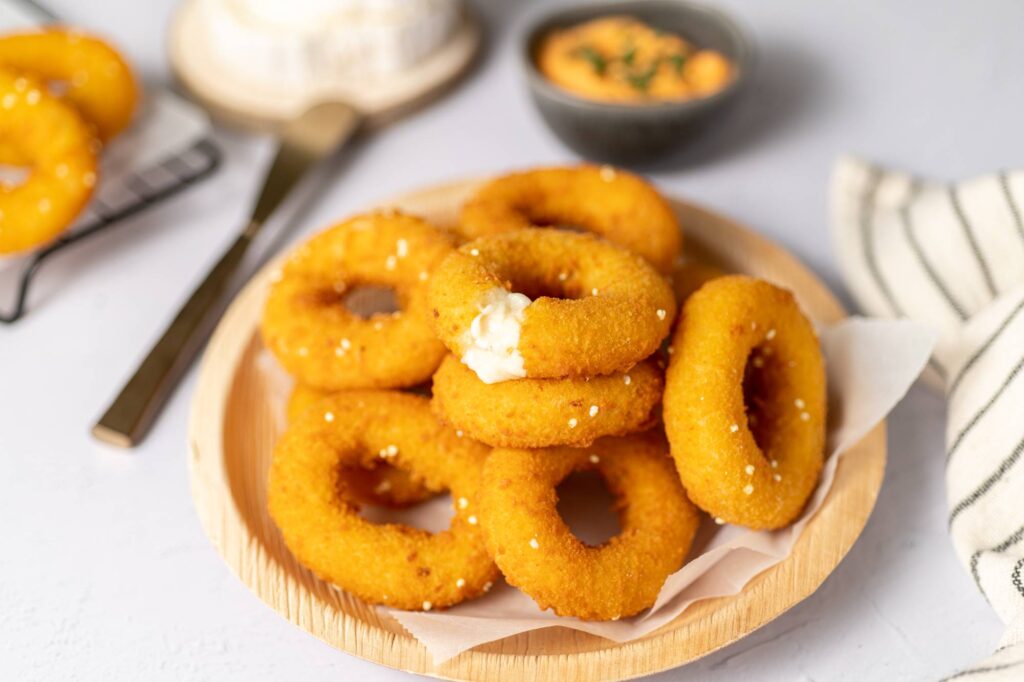 Esnacking aro de queso de cabra Eurofrits